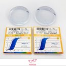 카라안경콘택트 | 투명 뿔테안경 / 블루라이트차단 케미 1.67퍼펙트 UV / 용호동 메트로성모안과 처방