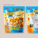 진성광고인쇄 앞 | [동판인쇄] 견과류 가공품 지퍼스탠딩파우치 선명농수산 피에스타믹스 패키지인쇄사례