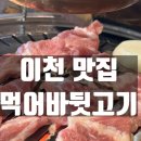 이천시 야구장 | 이천 터미널 맛집 먹어바 뒷고기 야구장 갔다가 끝내주는 고기