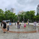 오조산공원 바닥분수 이미지