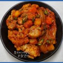 편스토랑 윤유선의 매콤하고 깊은맛이 좋은 묵은지 닭볶음탕 이미지