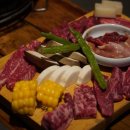 호박꽃마차석촌호수점 | 잠실 석촌호수 맛집 데이트 야끼니꾸ㅣ단체모임 가능한 호박꽃마차 석촌호수점 마차 모리아와세 2인 후기