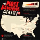 매핑됨: 미국에서 가장 위험한 도시 이미지