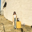 PC-TAG | 26인치 캐리어 추천 후기 로젤 뉴 쿠보 캐리어 머스타드 전면 개폐 편하고 만족!