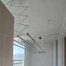 아산엘크루아파트경로당 | 아산 신인동 엘크루아파트 베란다 빨래건조대 설치