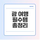 아트웍트레이더스 | 괌 여행 필수템, 준비물과 날씨정보는?