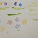 수채화 캘리그라피 초급 이미지