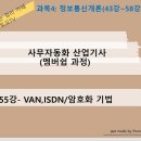 55. VAN,ISDN 암호화 기법 이미지