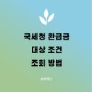 국세청 환급금 조회 방법과 홈택스 신청 요령 (+잊지말고 신청하세요!)