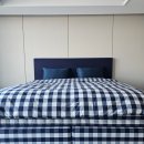 블루체크(BLUE CHECK) | 해스텐스 부산 2000T 블루 체크 침대 배송 후기