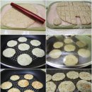 엄마 사랑가득 간식~ 브로콜리 감자호두과자(오븐없이 프라이팬으로 과자 쿠키만드는 법) 이미지