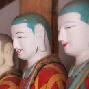 고흥 능가사 응진당 16나한상 곳곳에 숨은, 색난의 귀여운 호랑이들^^*