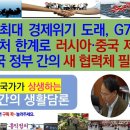 세계 최대 경제위기 하에 상생하는 홍익인간의 생활담론 12 / 전후 최대 경제위기 도래에 G7도 G20도 대처능력 한계로 러시아·중국 이미지