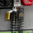 대전 오토바이 수리 야마하 엔맥스125/155 리어서스펜션 가스쇼바 야마하 정품 교환