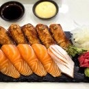 장유 율하 연어초밥 맛집 하라식당, 반반초밥과 하라라멘 후기🍣