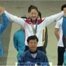 온양여고 김혜진 FINA 경영월드컵 여자평행 100m 금메달 획득 이미지