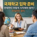 하비에르국제학교 | 국제학교 입학 준비, 언제부터 어떻게 시작해야 할까? (타임라인 정리)