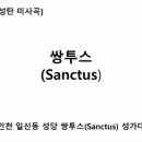 [쌍투스 성가대]쌍투스(Sanctus) 이미지