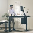 new 성인문해 중급 | 일할 맛 나는 책상, 아내는 몰라도 나는 진심이야 (모션데스크 비교)