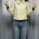 제이제스트 - 여주시 우암로 21 | 봄맞이 제이제스트 크롭 여성 레더자켓 아이보리 착용 후기