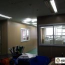 구로 사무실칸막이-PVC 여닫이창 인테리어칸막이 고려테크원 아파트형공장 래핑칸막이시공 이미지