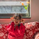 태양과 소녀 | 봄을 기다리는듯한 소녀, 햇살 가득했던 스튜디오 촬영