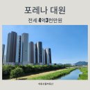 대원포레나부동산중개사무소 | 창원 대원동 아파트 포레나 대원 전세 28A 판상형 8월중순 입주가능