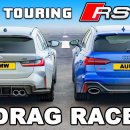 2023 BMW M3 Touring v Audi RS6: DRAG RACE 이미지