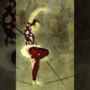 김선일한국화화실 채색화 인물화 놀라운 세계최고의 써커스 외줄 한국 소녀 옥순양01Color Painting, Figure Painti 이미지