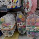 아크릴그림 입문 | 다이소 물감놀이 가능한 물감 종류 총정리 가성비 좋은 고체형 과슈 아크릴 마블링 가격