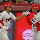 '선발 전원 안타+나성범 5타점' KIA 5회까지 15득점 화력쇼! 이태양 3이닝 완벽투 이미지