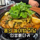 인생식당2 | 용인 놀이방 식당 인생뼈다귀 본점 감자탕 내돈내산 후기