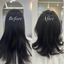 화미주아티클헤어하단점 | 사하구미용실 레이어드컷, 화미주아티클헤어 하단점 세인실장님 후기