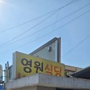 상주식당 | 상주 영원식당 뽕잎칼국수 후기 건강하지만 호불호 갈리는 맛