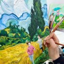 다양한 유화그림 기법은 송파 성인취미미술 &#39;창작과 공유&#39;에서! : 마띠에르편