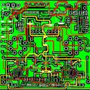 DC용파워앰프 PCB설계 이미지