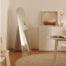 엘리하우스 | 스탠드 전신거울 오트밀하우스 엘리 라운드 내돈내산 사용후기