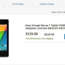 [ebay] Asus Google Nexus 7 Tablet 16GB 129 달러 이미지