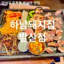 하남 돼지 집 발산점 | 도슐랭 가이드)구워주는 발산역 고기집 하남돼지집 발산점