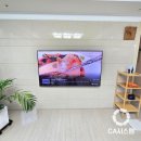 중흥S클래스·시티프라디움(1차) 어린이집 | 마산 현동중흥3차 S클래스프라디움 무타공벽걸이TV 설치 후기 : 회전형 벽걸이브라켓 장점