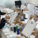 백드롭페인팅 이미지