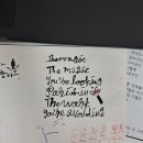 영어 캘리그라피 이미지