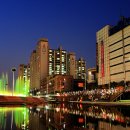 삼락천 음악분수대 이미지