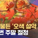 곱게 물든 '오색 설악 단풍'‥이번 주말 절정 이미지