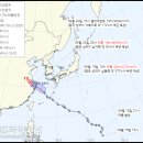 13호 태풍 버빙카가 또 중국으로 방향을 틀었다. 이미지