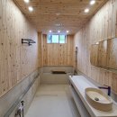 아쿠아하이텍 | 충남 공주시 (주)한남하이텍 임원 휴게실에 설치한 히노끼 욕조 입니다