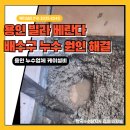연신설비 | [용인 누수] 빌라 베란다 배수구 누수 발생! 용인 뒷베란다 누수 해결 후기, 배수구 누수 원인