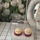 해브어굿쿠키 | 부천 상동 주문 제작 컵케이크 추천 해브어굿쿠키 곽철이와 토깽이로 생일 축하