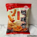 CU 편의점 신상 과자 추천 매콤알싸한 시즈닝이 매력있는 농심 먹태깡 고추장마요맛(술안주)