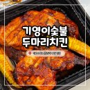 직화숯불두마리치킨본점 | 기영이숯불두마리치킨 신메뉴 직화바베큐 숯불장각 내돈내산 후기